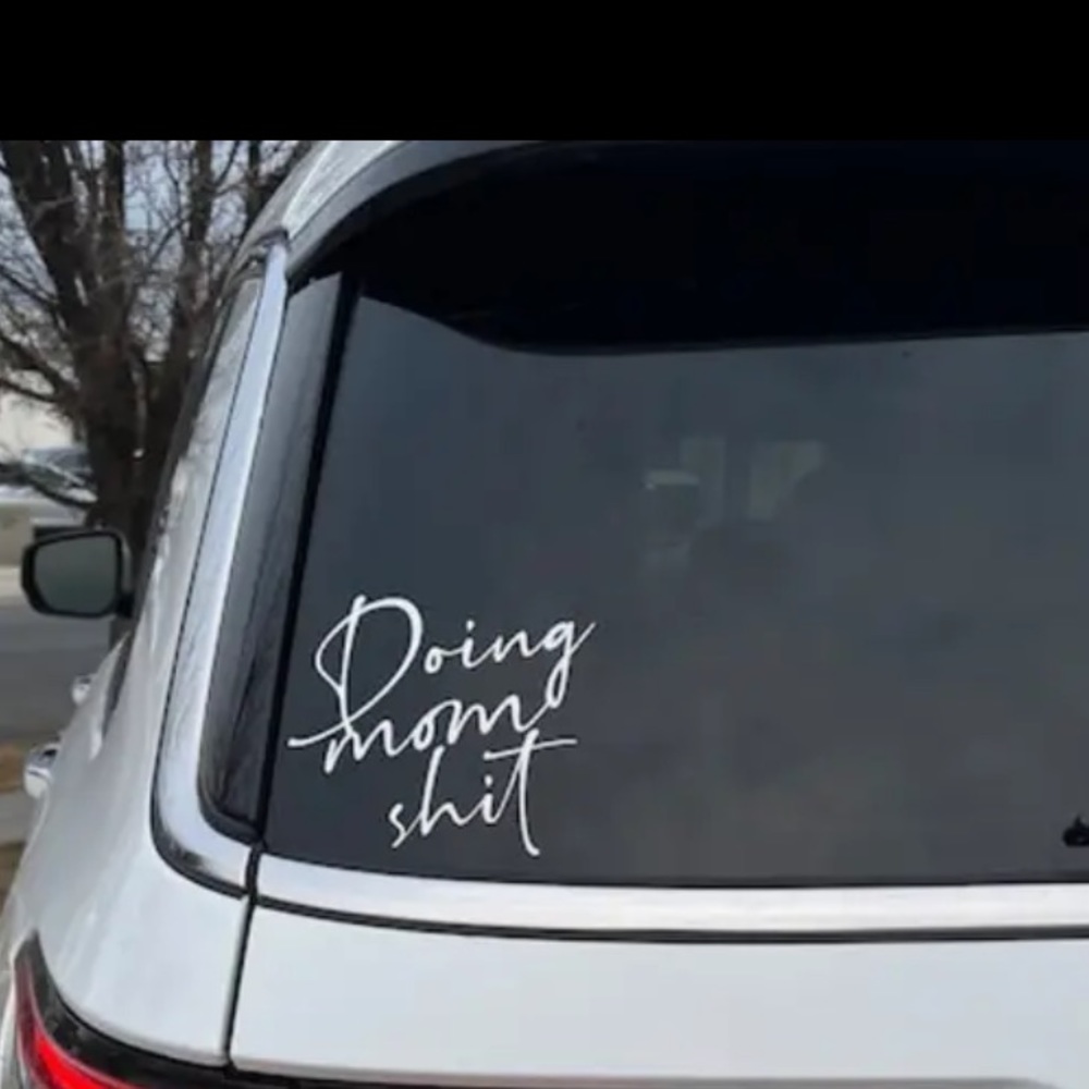 Mom Car Decal